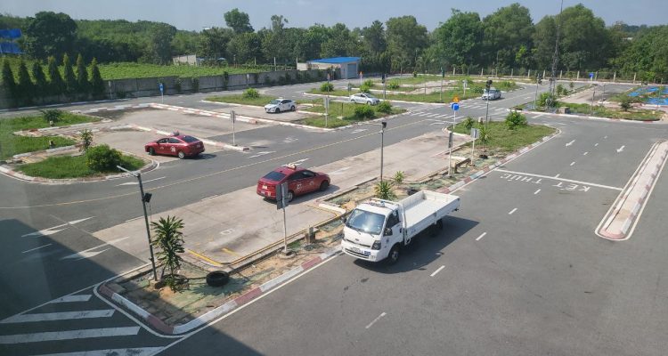 Sát hạch xe ô tô B, B.01, C1