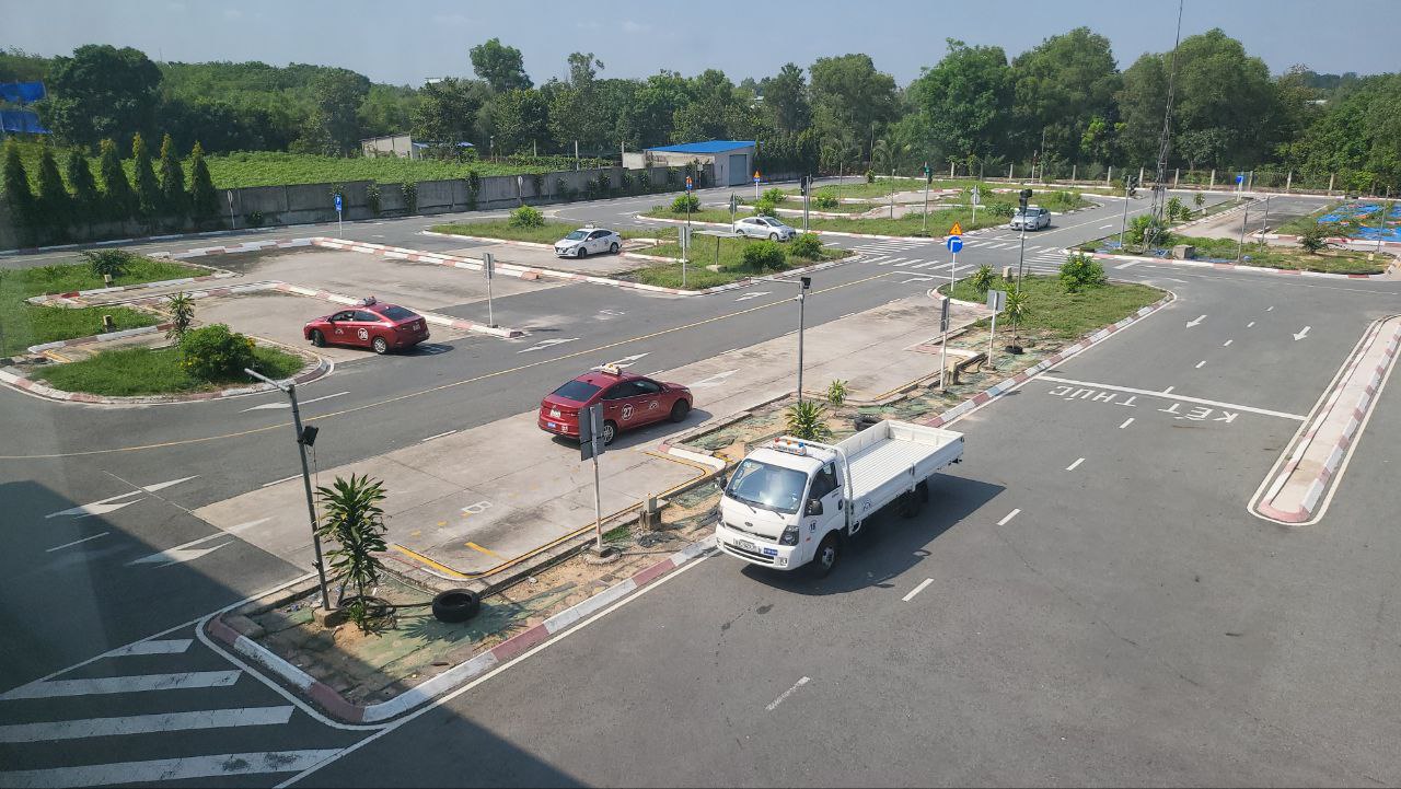 Sát hạch xe ô tô B, B.01, C1