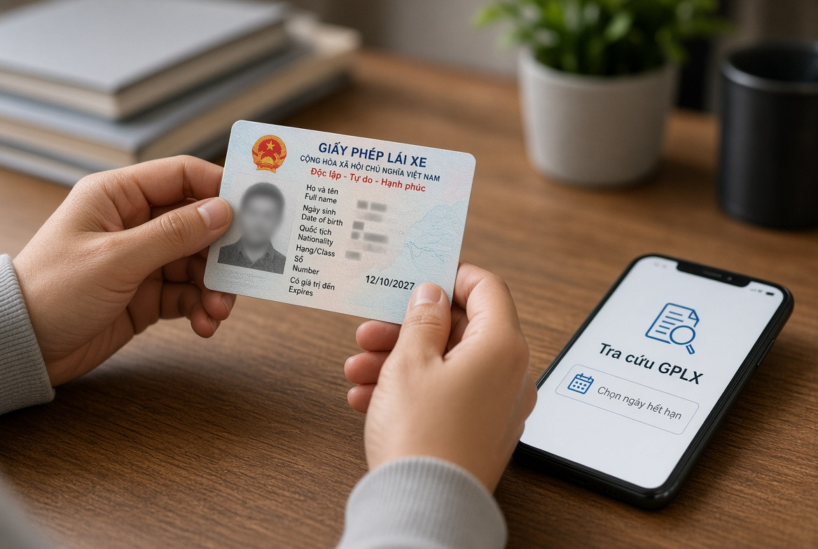 Nên kiểm tra ngày hết hạn trước khi đổi bằng.