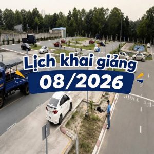 Lịch khai giảng khoá học 08/2026