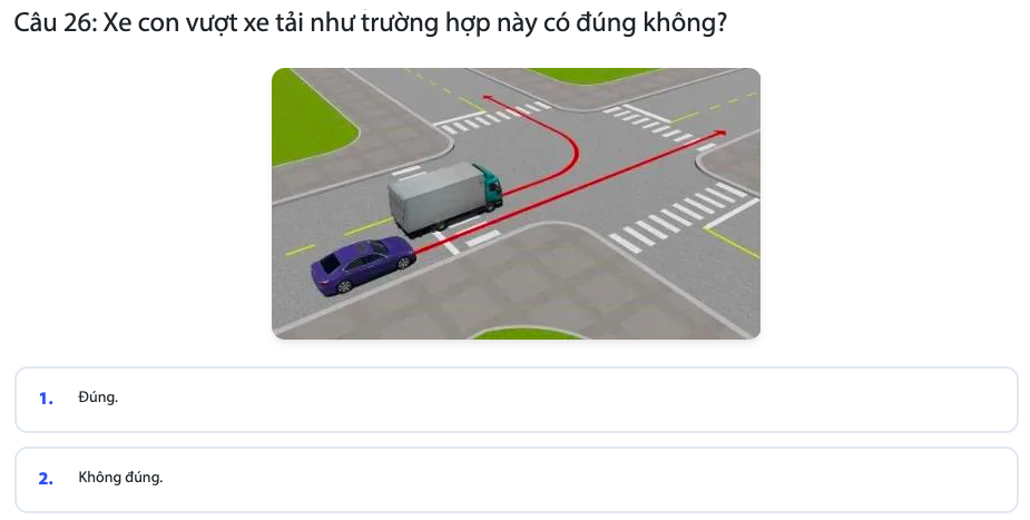 Tình huống vượt phải